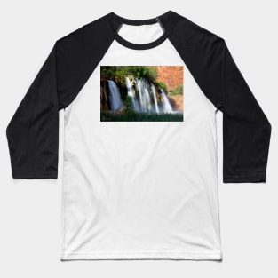 Upper Navajo Falls Baseball T-Shirt